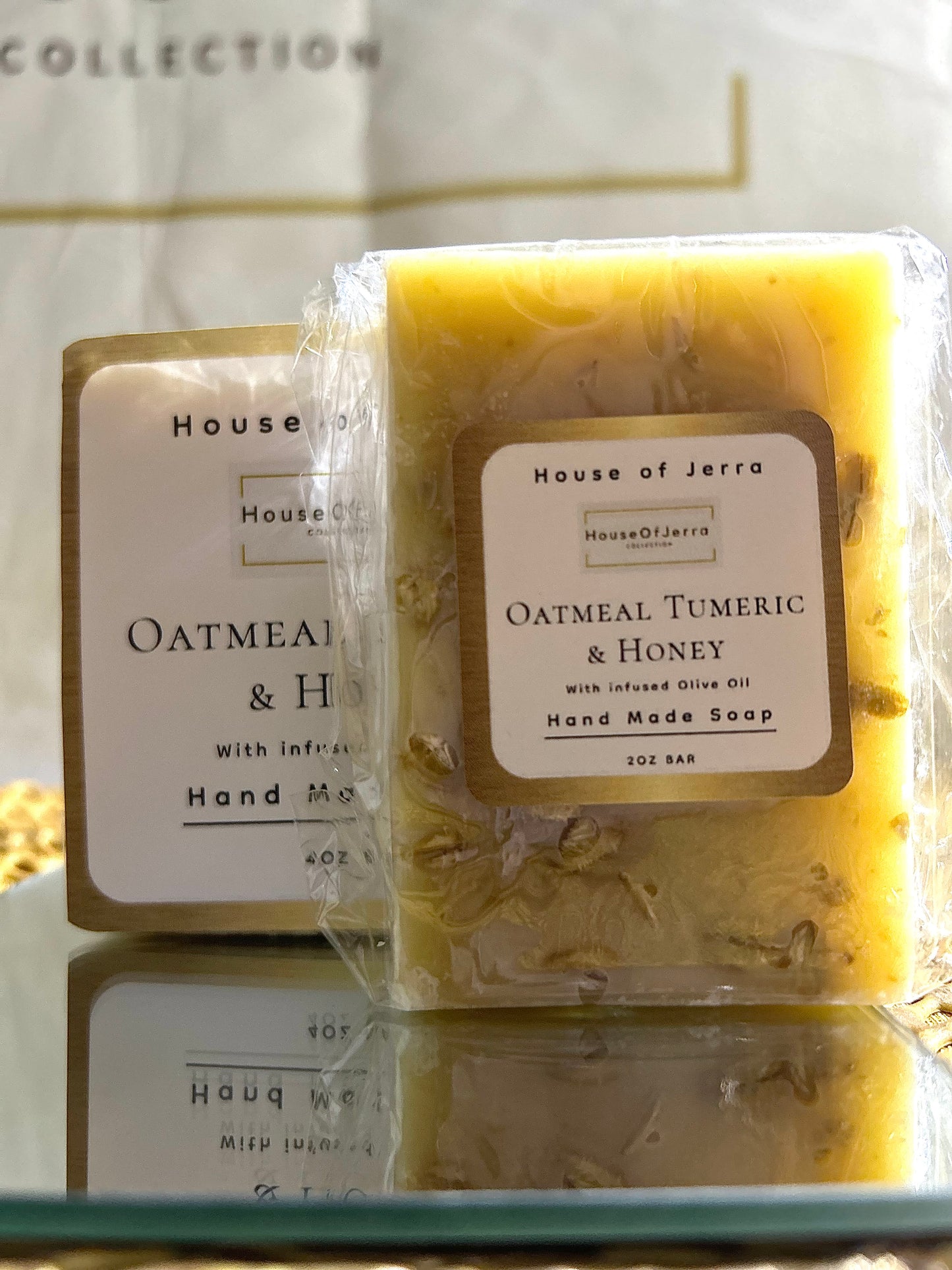 Turmeric Honey and Oatmeal  Body Bar